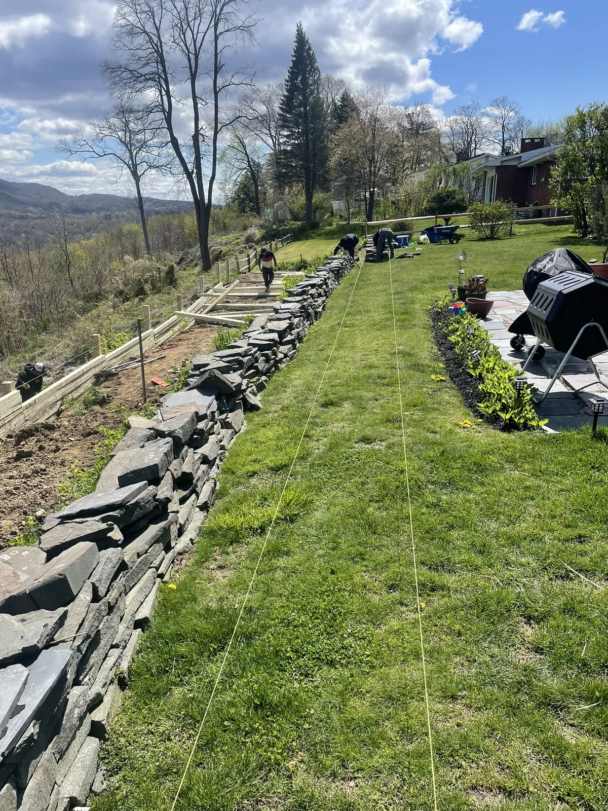 Hillside grading