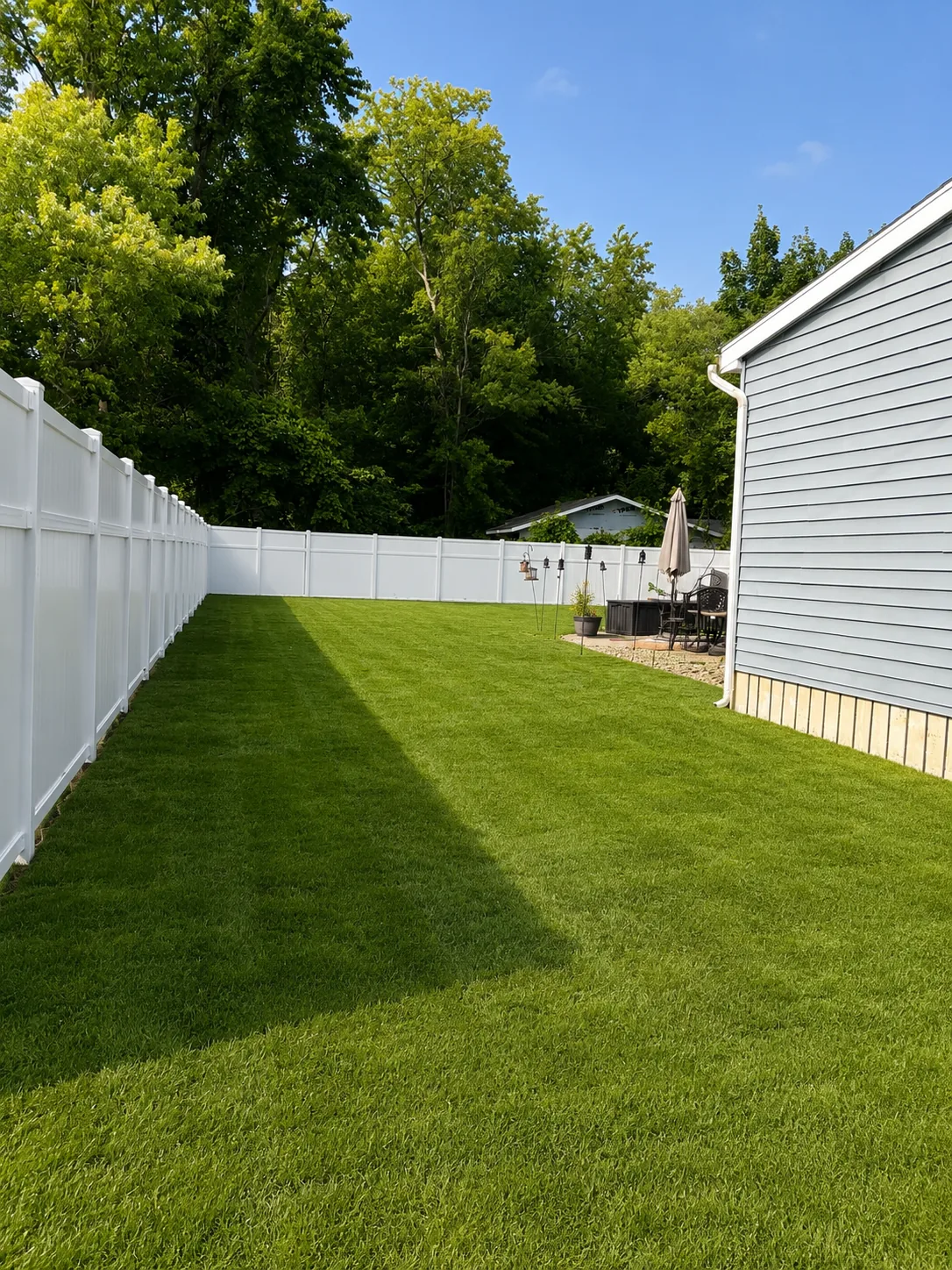 Lawn installation completed in Kingston NY